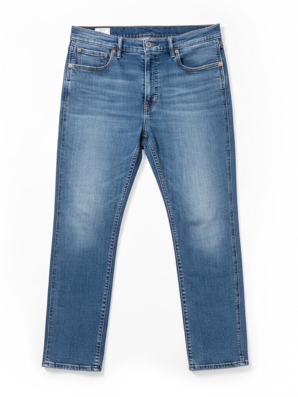 GAP Slim High-Rise Jeans in Medium Blue Wash - Picture 3 of 9